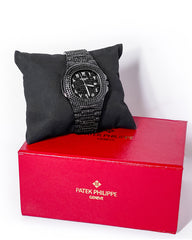 Patek Black Arabic Watch