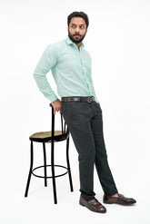 Mint Green Formal Cotton Shirt