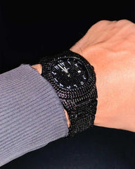 Patek Black Arabic Watch