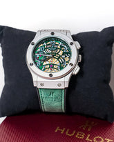 Hubolt Green Mechanical Dial Watch