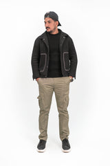 Olive Loose fit Trouser