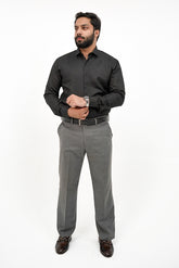 Black Formal Cotton Shirt