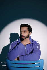 Adidas-Purple Sweatshirt