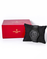 Patek Black Arabic Watch
