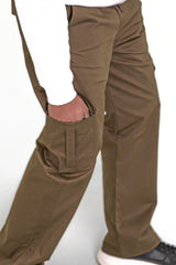 Brown Baggy Trouser