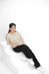 Classic Black Cargo Denim