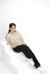 Classic Black Cargo Denim