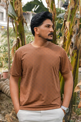 Imported Dry-Fit Tee - Camel