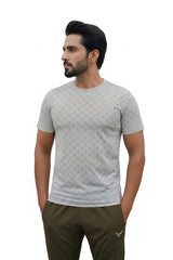 Imported Dry-Fit Tee - Mid Grey