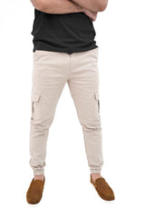 khaki beige Cargo Trouser - Gripped Fit
