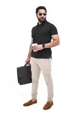 khaki beige Cargo Trouser - Gripped Fit