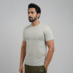 Imported Dry-Fit Tee - Mid Grey