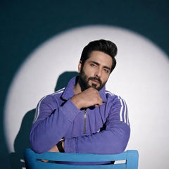 Adidas-Purple Sweatshirt