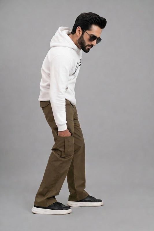 Brown Baggy Trouser
