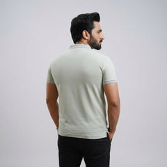 Imported Dry-Fit Polo - Mid Grey