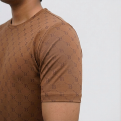 Imported Dry-Fit Tee - Camel