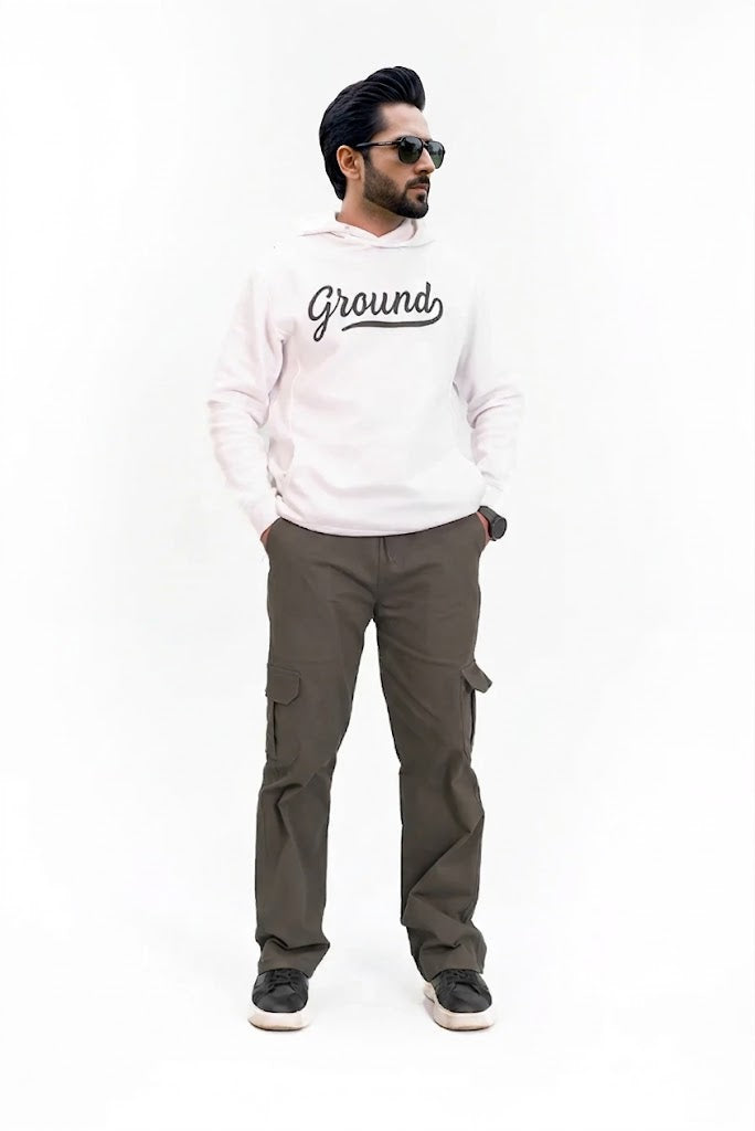 Olive Baggy Trouser