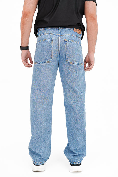 Light Wash Loose Denim