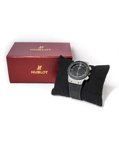 Hubolt Black Dial Watch — Bold Classic | Premium Statement Piece