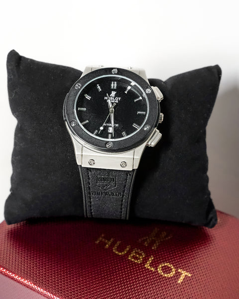 Hubolt Black Dial Watch — Bold Classic | Premium Statement Piece
