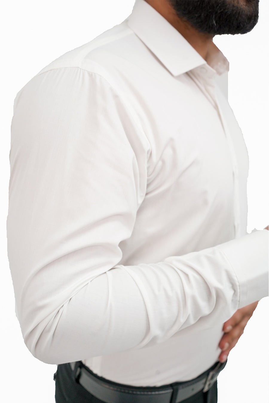 White Formal Cotton Shirt