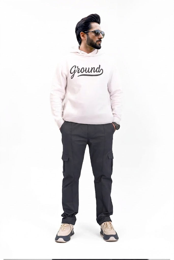 Navy Blue Baggy Trouser