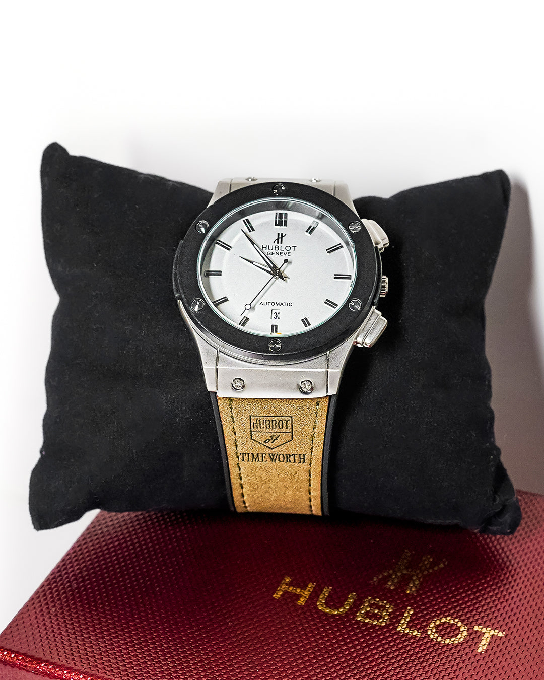 Hubolt White Dial Watch
