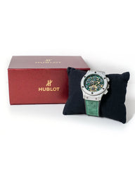Hubolt Green Mechanical Dial Watch