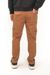 Orange Loose fit Trouser