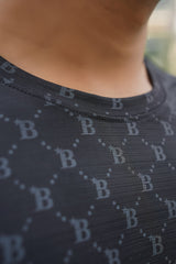 Imported Dry-Fit Tee - Black