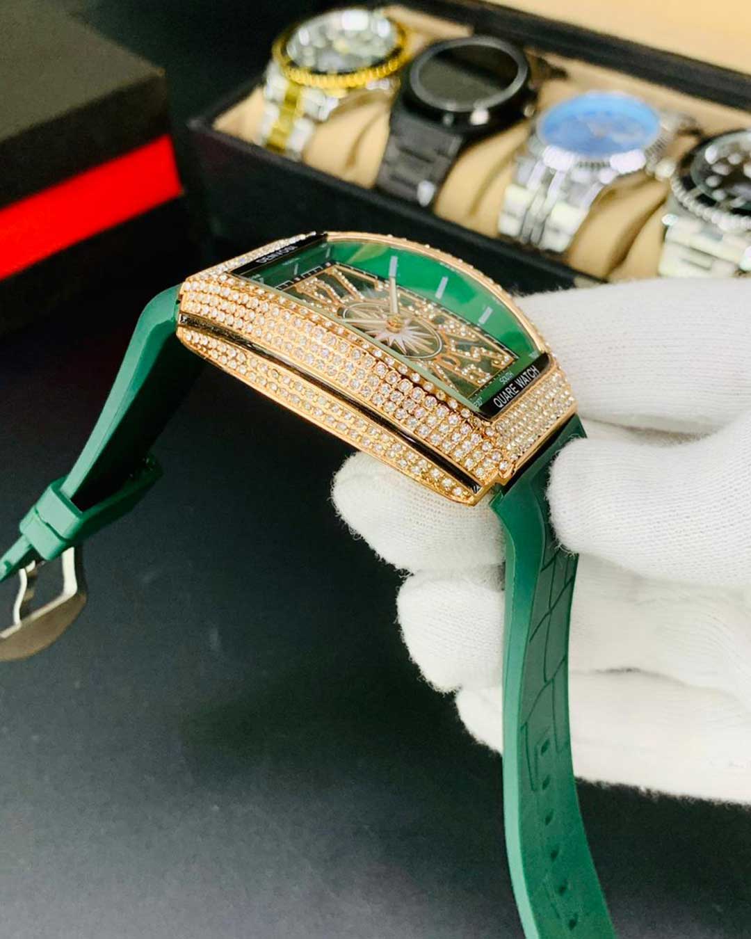 Davinci Green Dial Watch
