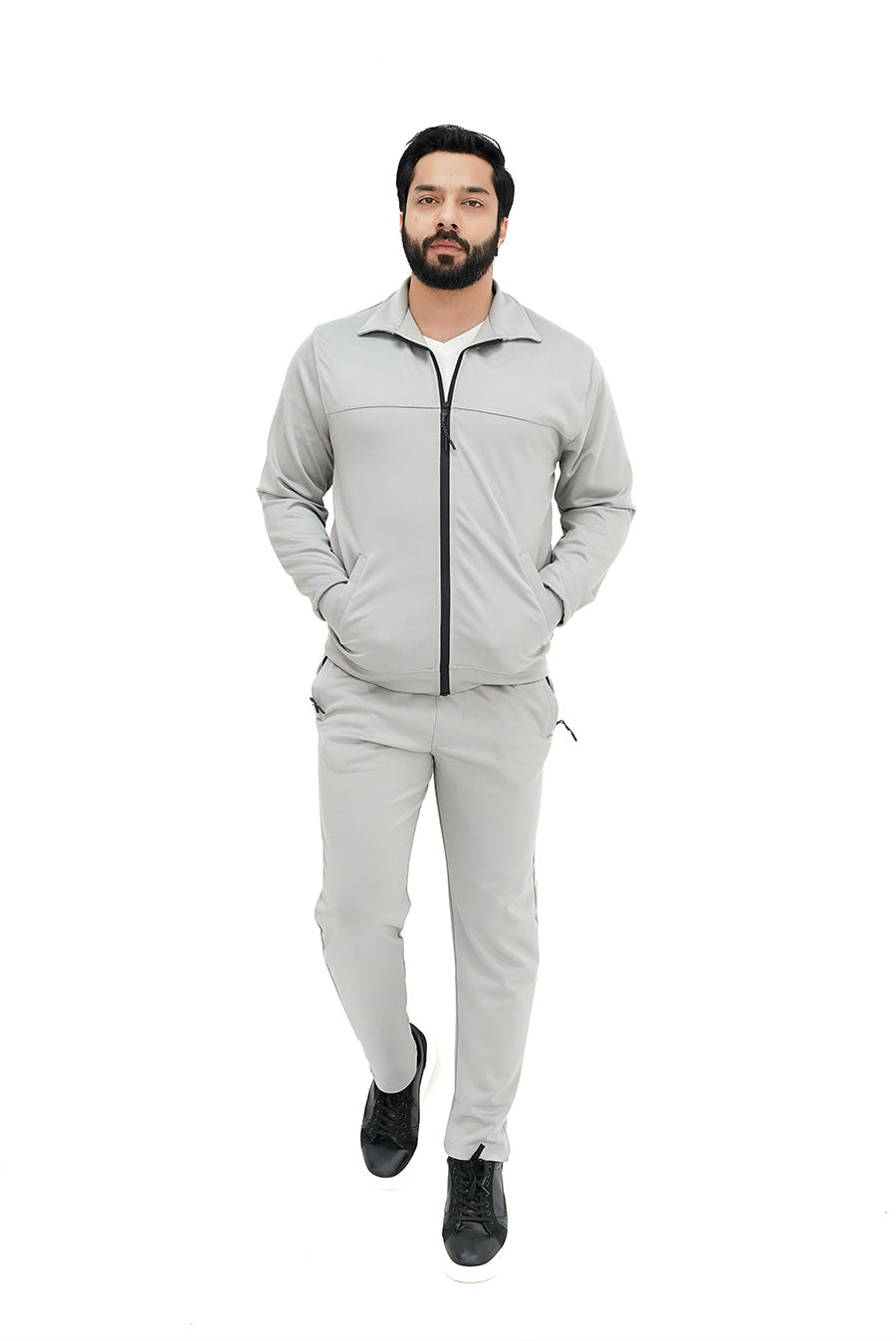 Light Grey-TrackSuit