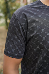 Imported Dry-Fit Tee - Black