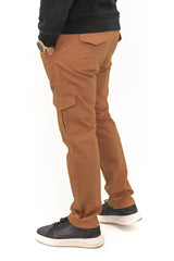 Orange Loose fit Trouser