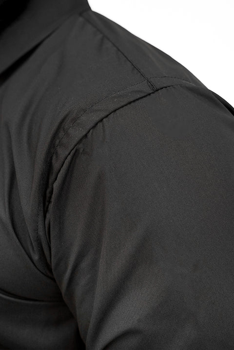 Black Formal Cotton Shirt