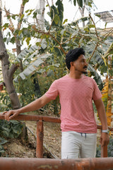 Imported Dry-Fit Tee - Baby Pink