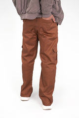 Orange Baggy Trouser