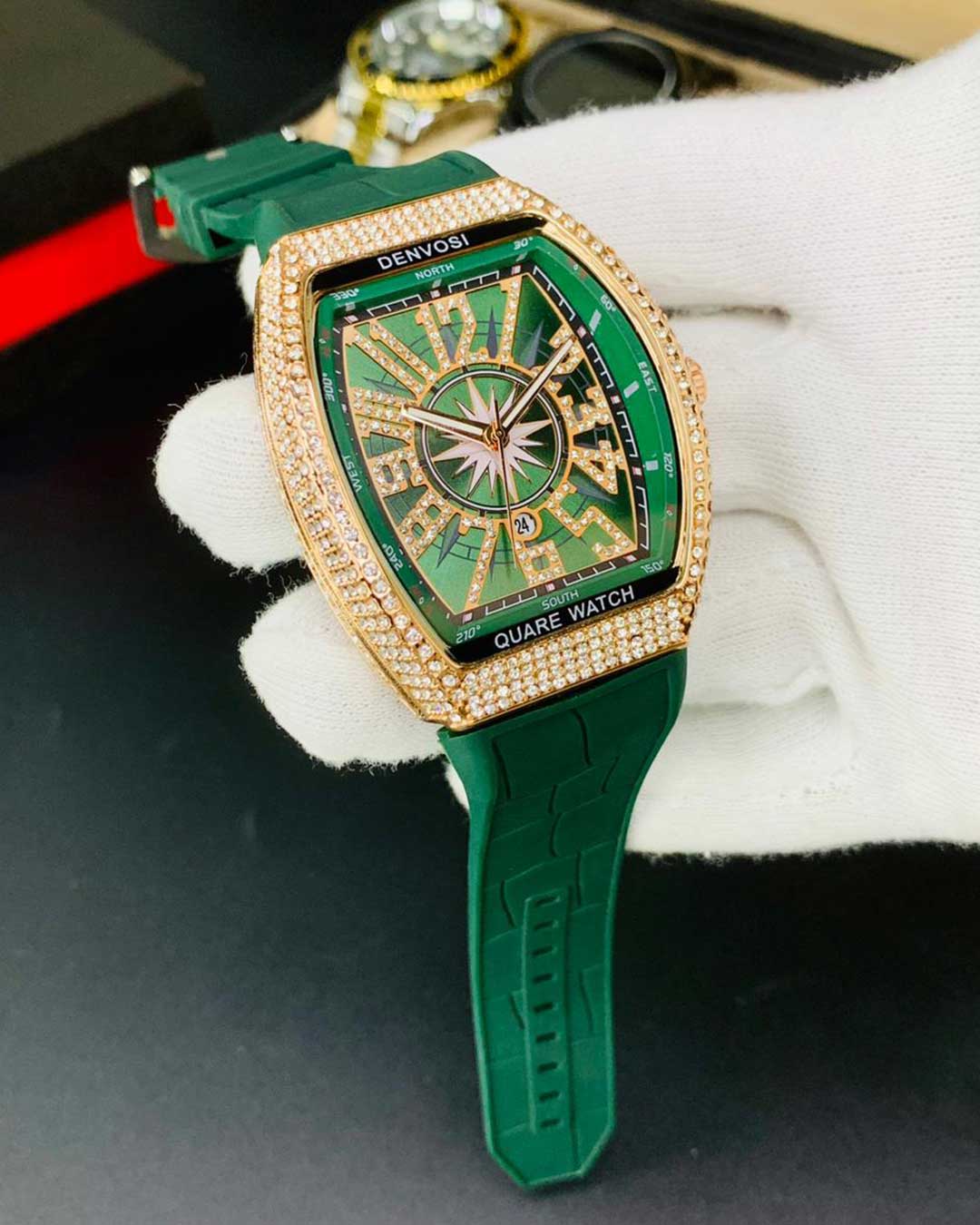 Davinci Green Dial Watch