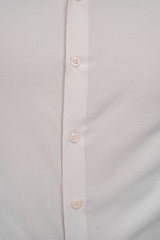 Light Peach Formal Cotton Shirt
