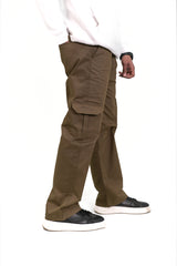 Brown Baggy Trouser