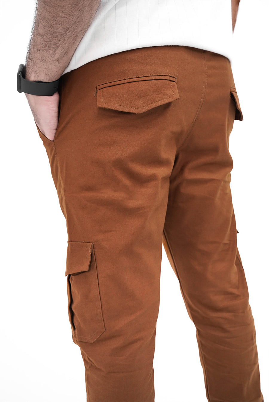 Cinnamon Cargo Trouser — Gripped & Straight Fit | 100% Cotton