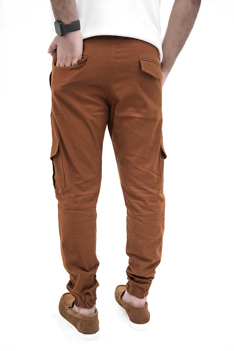 Cinnamon Cargo Trouser — Gripped & Straight Fit | 100% Cotton
