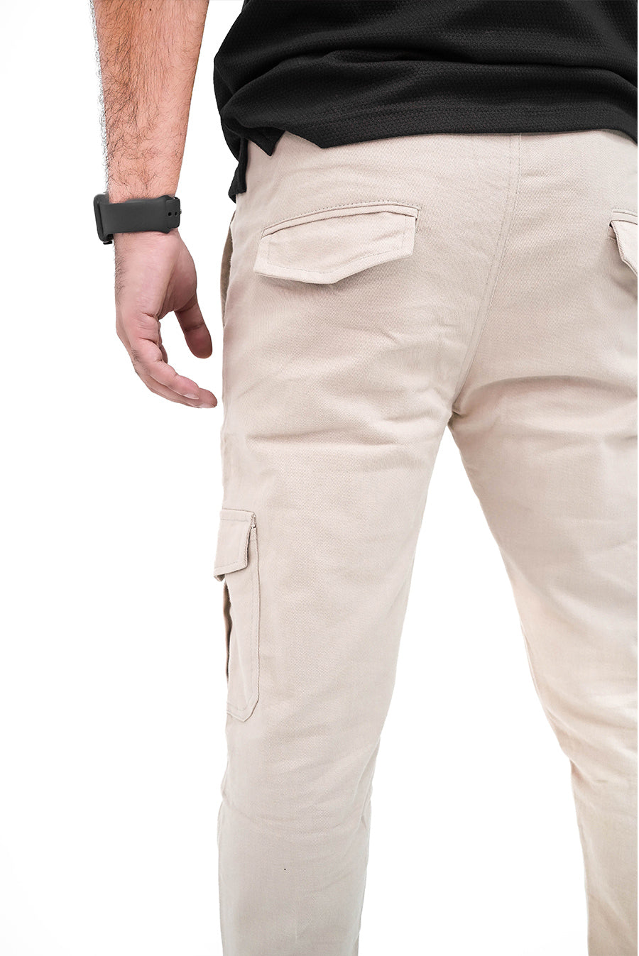 khaki beige Cargo Trouser - Gripped Fit