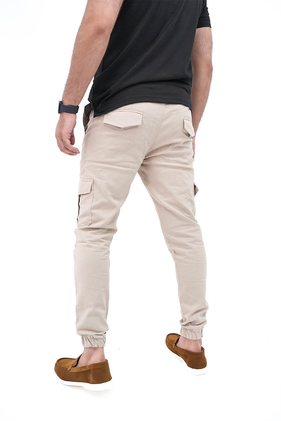khaki beige Cargo Trouser - Gripped Fit