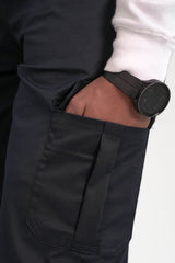 Navy Blue Baggy Trouser