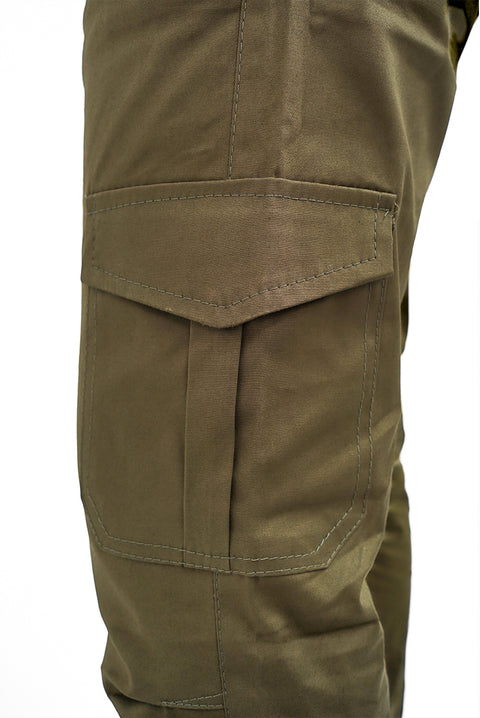 Commando Cargo Trouser — Gripped & Straight Fit | 100% Cotton