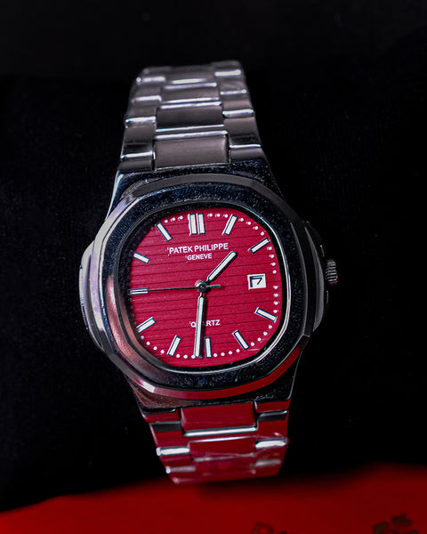 Patek Red Dial Watch — Bold Energy | Turn Heads Everywhere