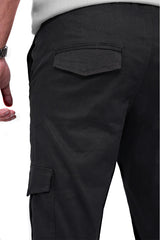 Black Cargo Trouser