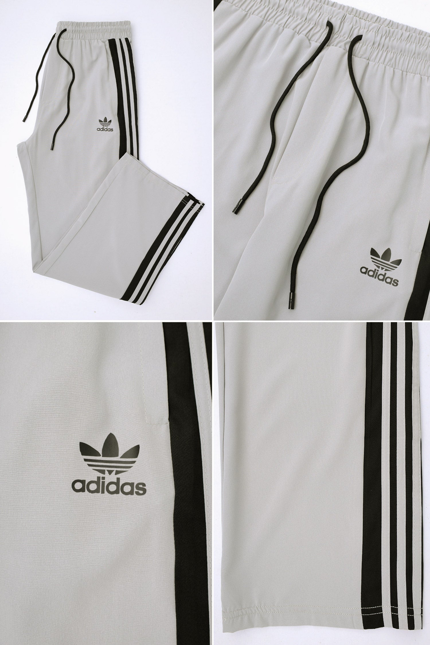 Adds Straight Side Lining Loose Baggy Trouser