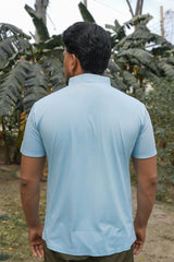 Imported Dry-Fit Polo - Blue